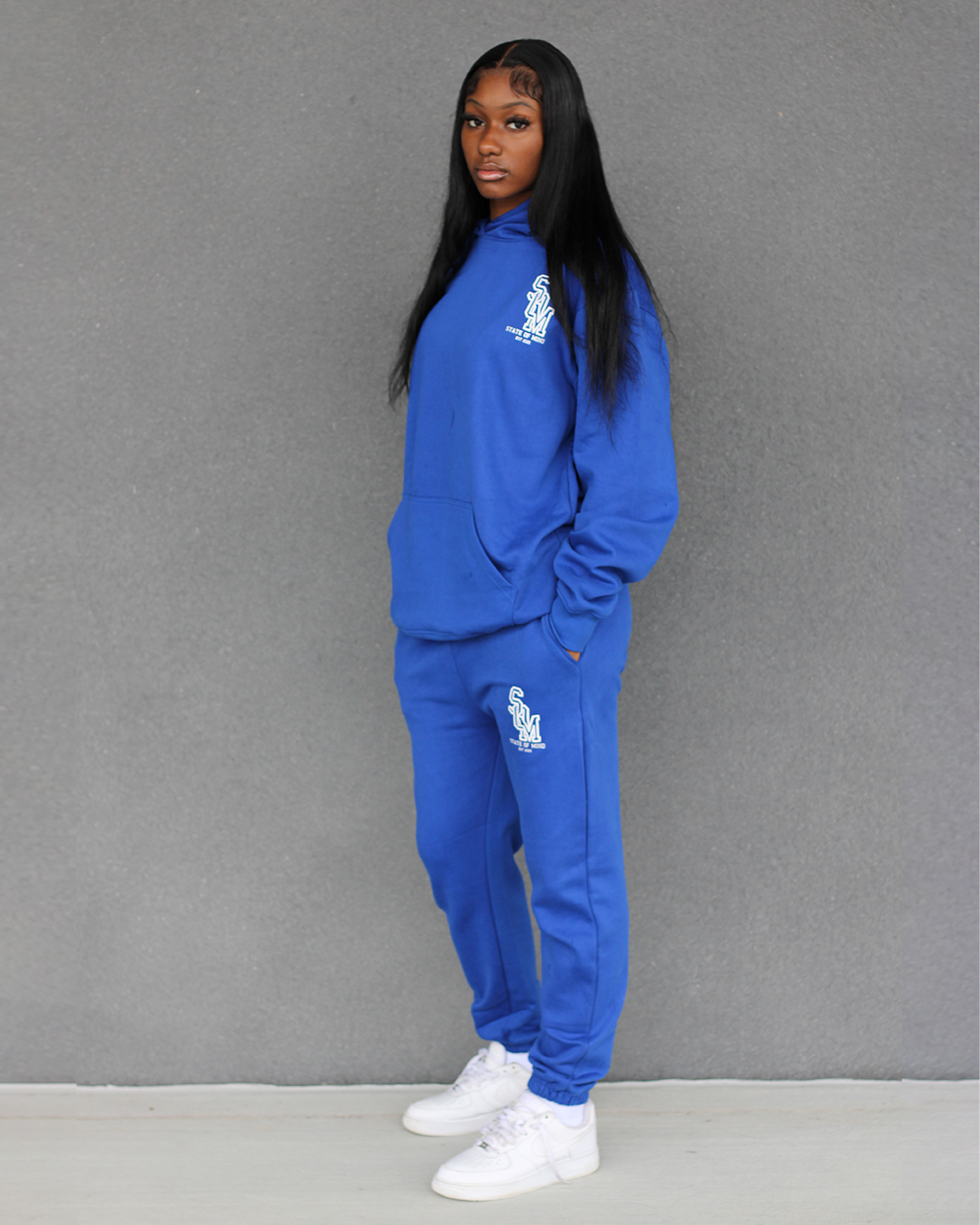 Blue State of Mind Heavy Sweatsuit