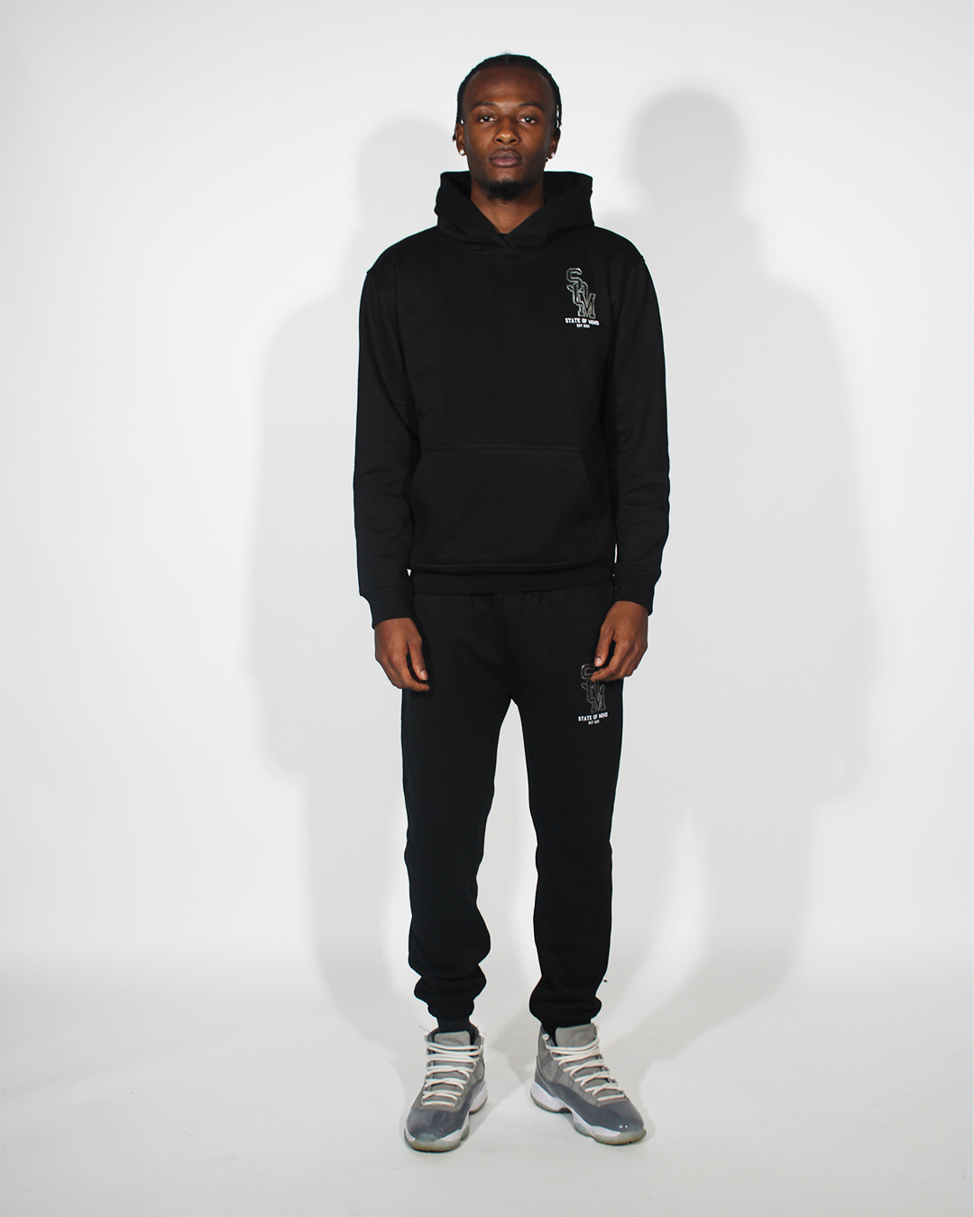 Black State of Mind Heavy Sweatsuit