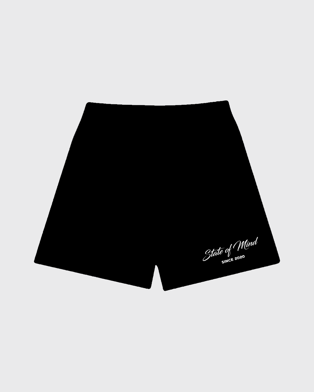 Black Mesh Shorts