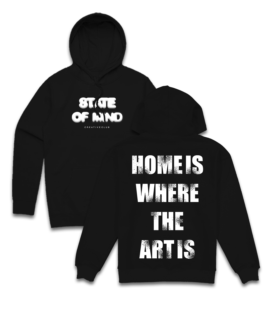 Black Creative Club Hoodie