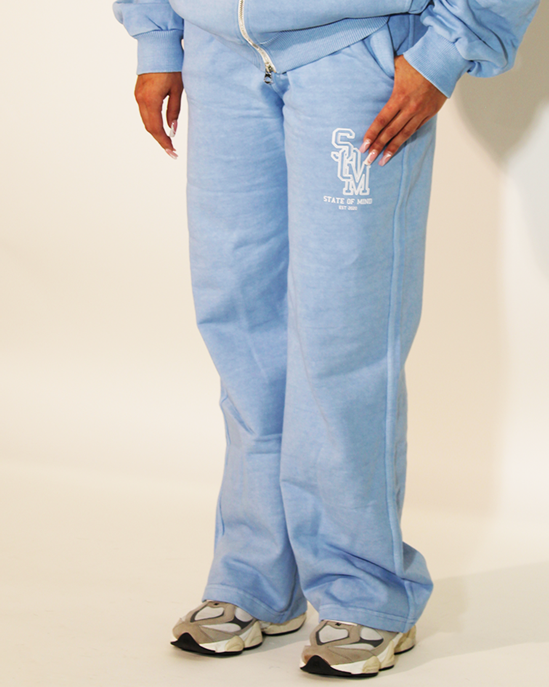 Baby Blue Oversized Sweatpants