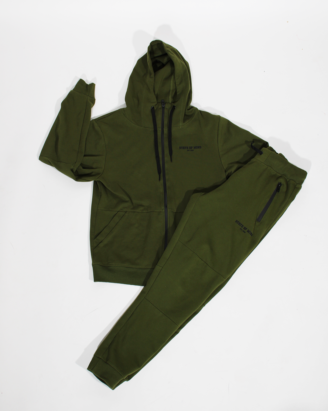 Olive Green State of Mind Tech Suit