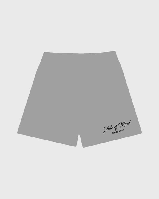 Grey Mesh Shorts