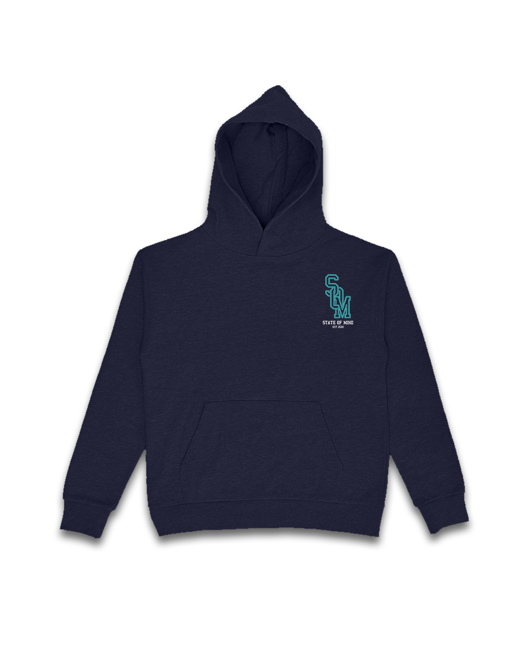 Navy Blue State of Mind Heavy Hoodie