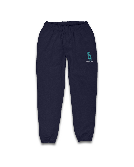 Navy Blue State of Mind Heavy Sweatpants