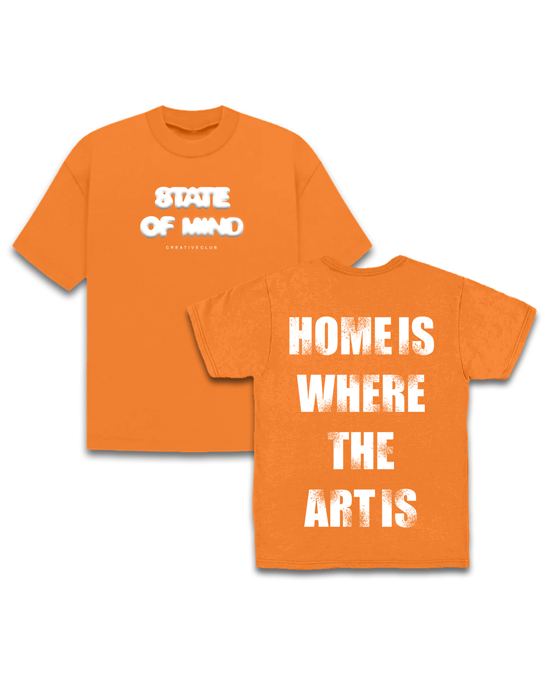 Orange Creative Club T-Shirt