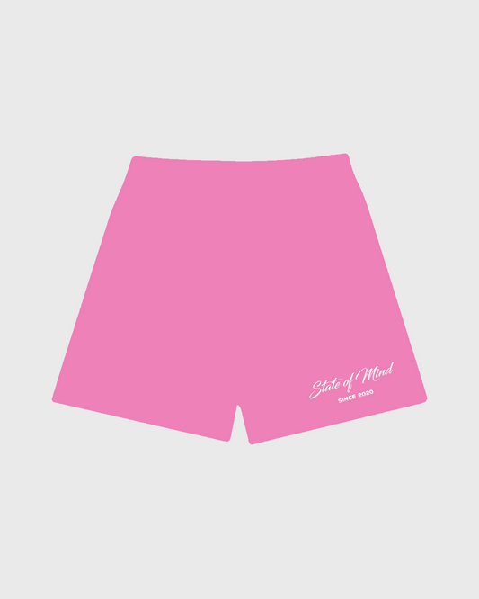 Baby Pink Mesh Shorts