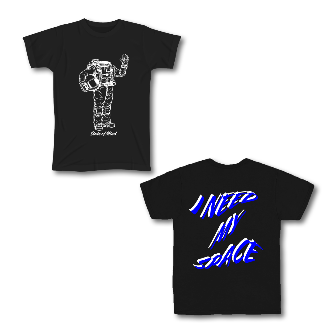 Black Astronaut T-Shirt