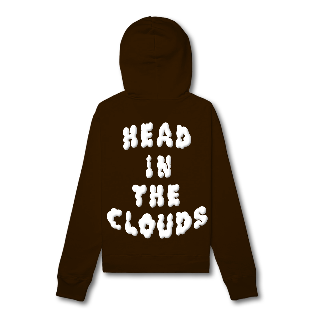 Brown State of Mind Zip-Up Hoodie