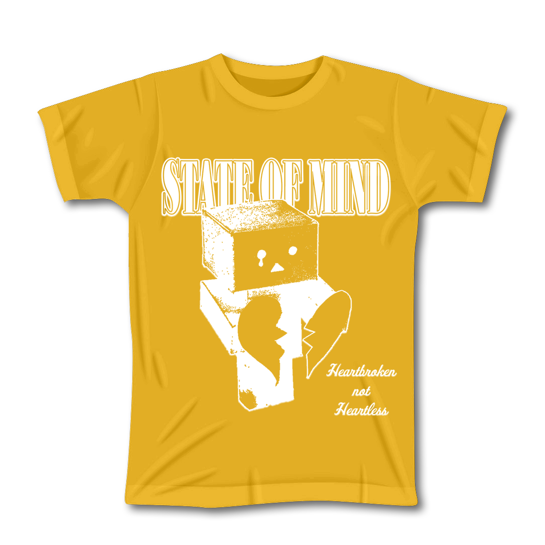 Gold/White Heartbroken Tee