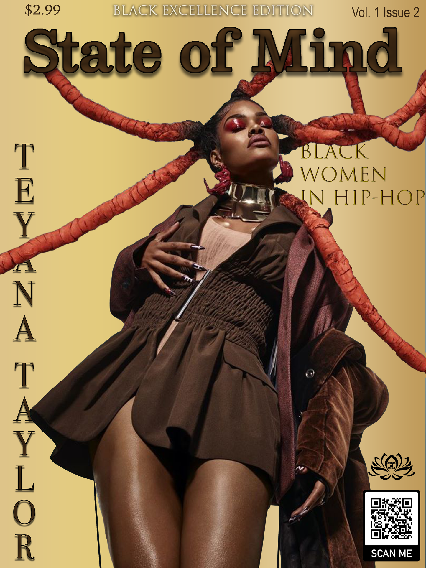 State of Mind Magazine Hoodie, Volume 1 - Issue 2