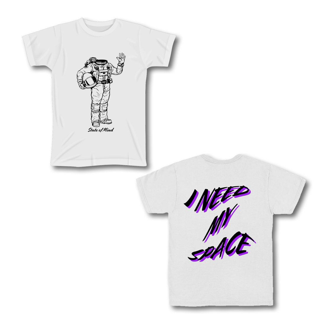 White Astronaut T-Shirt