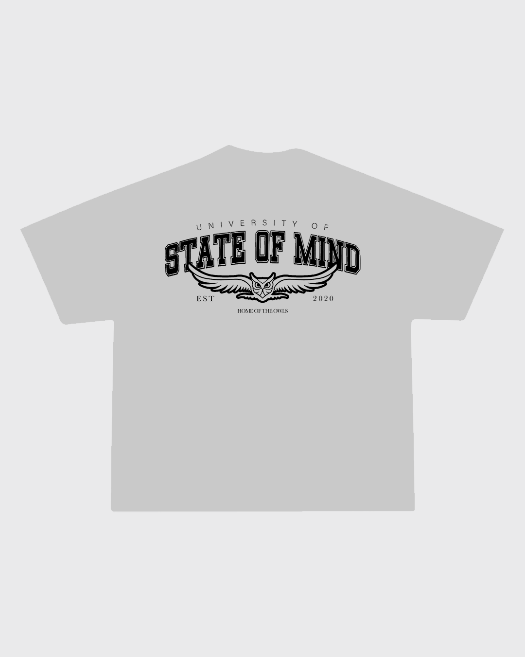 Grey "Home of the Owls" T-Shirt