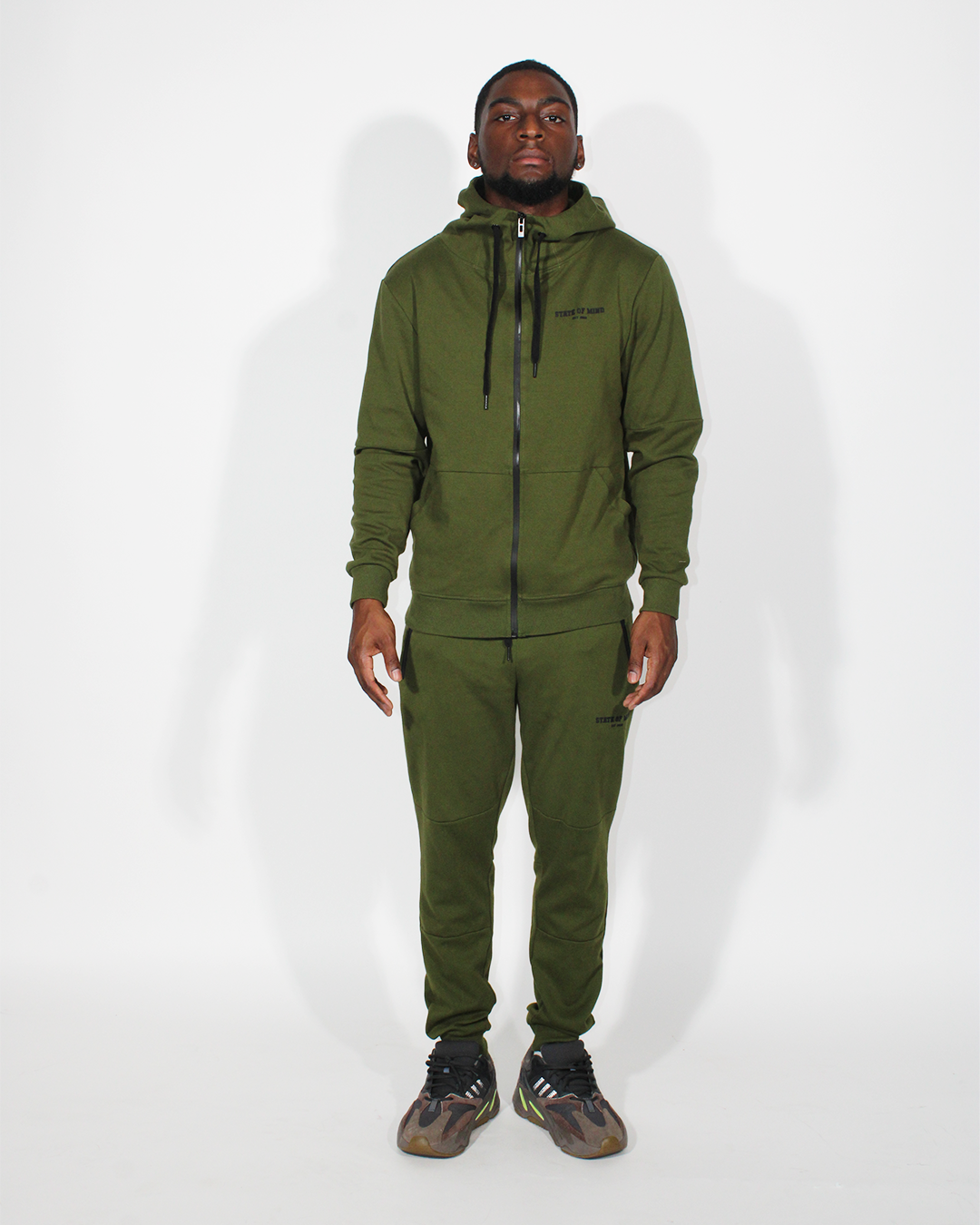Olive Green State of Mind Tech Suit