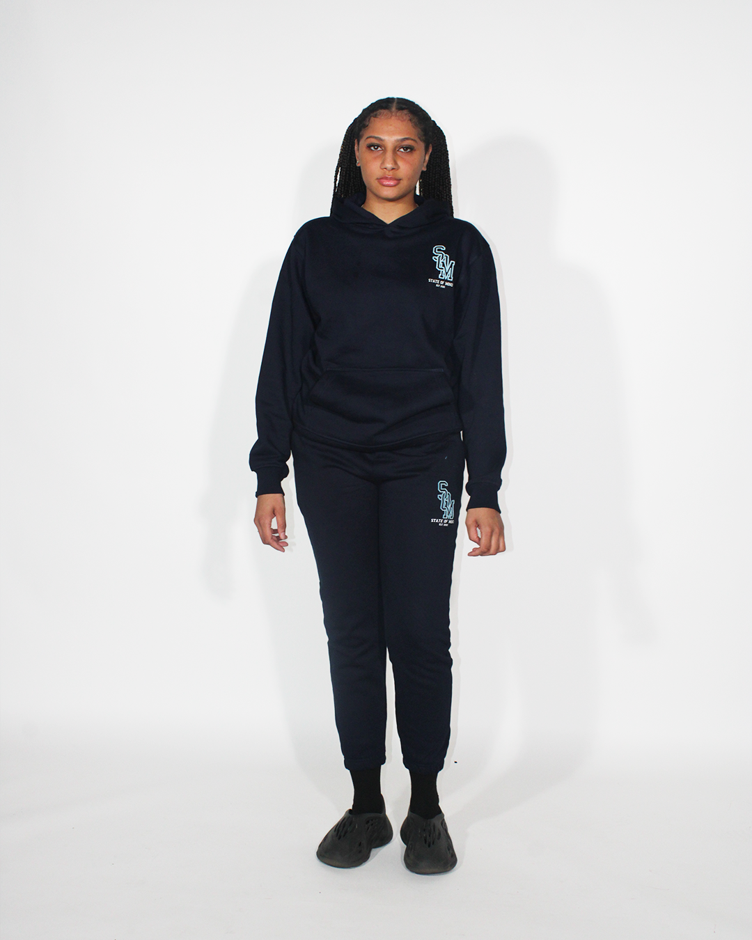 Navy Blue State of Mind Heavy Sweatsuit