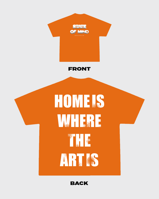 Orange Creative Club T-Shirt