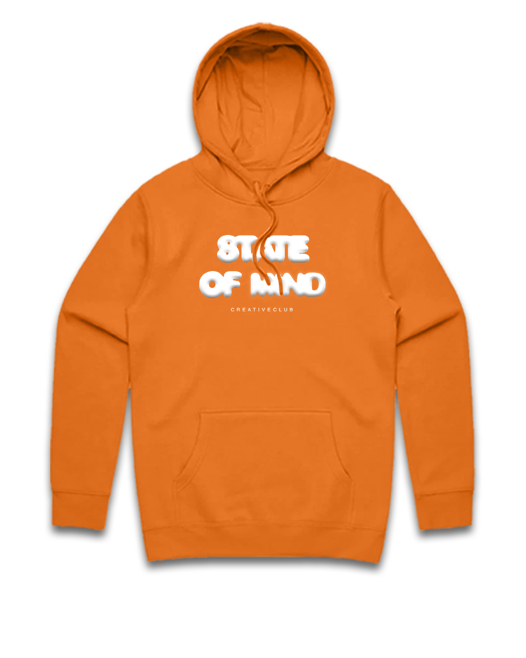 Orange Creative Club Hoodie