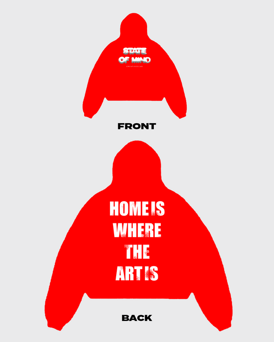 Red Creative Club Hoodie