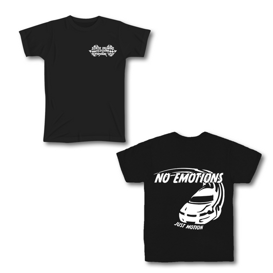 Black "No Emotions" T-Shirt