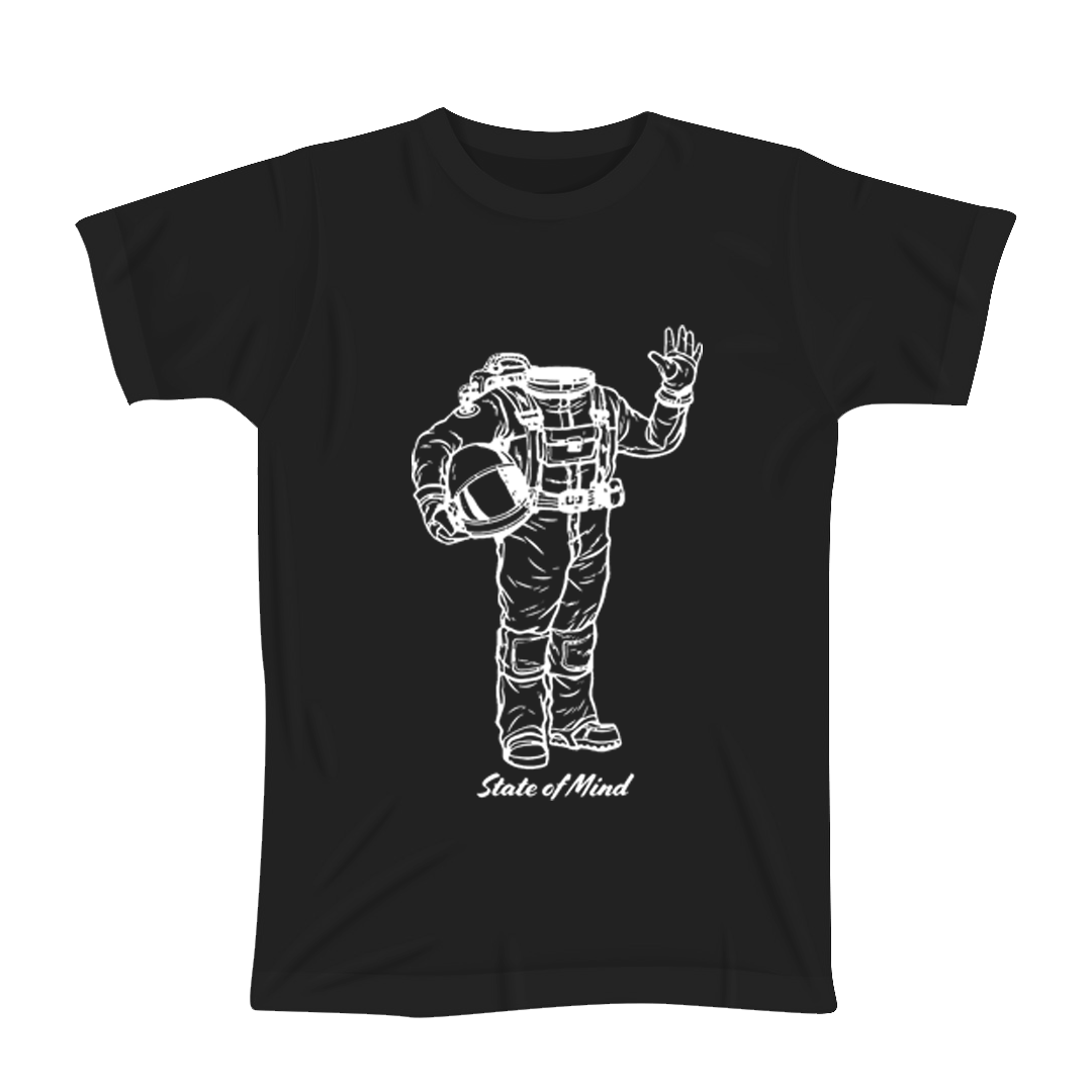 Black Astronaut T-Shirt