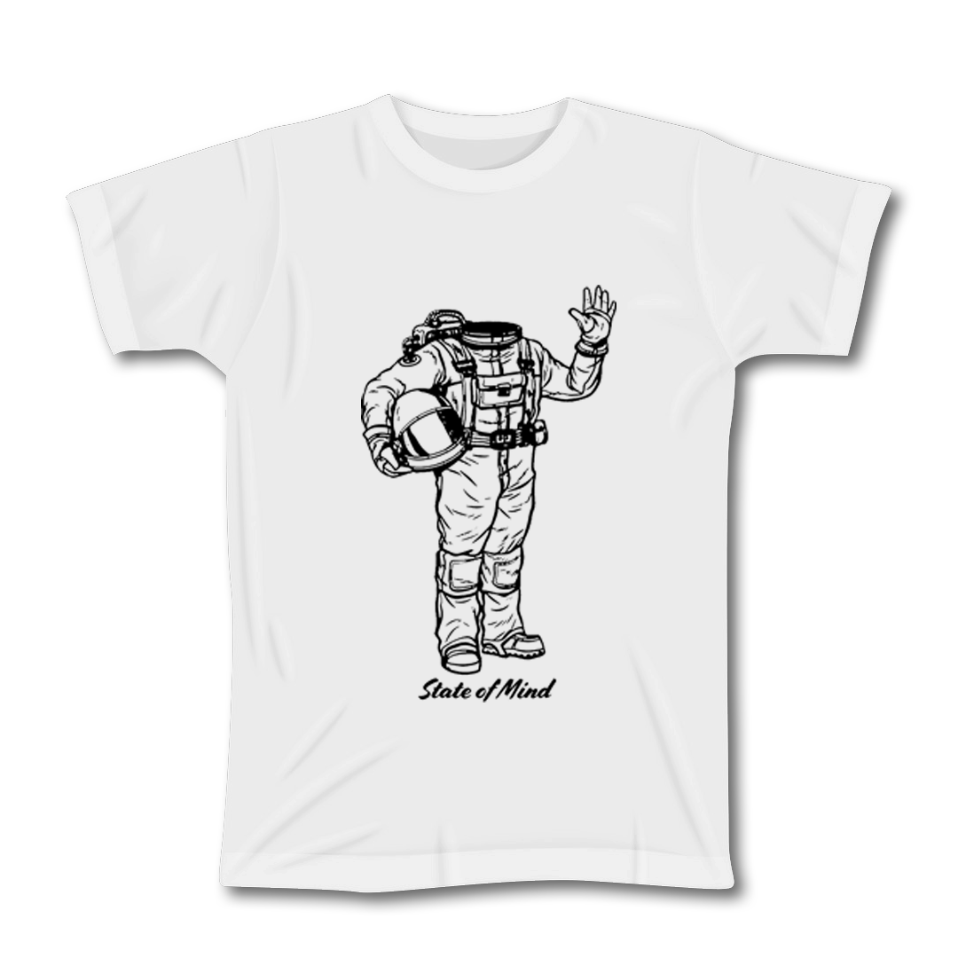 White Astronaut T-Shirt