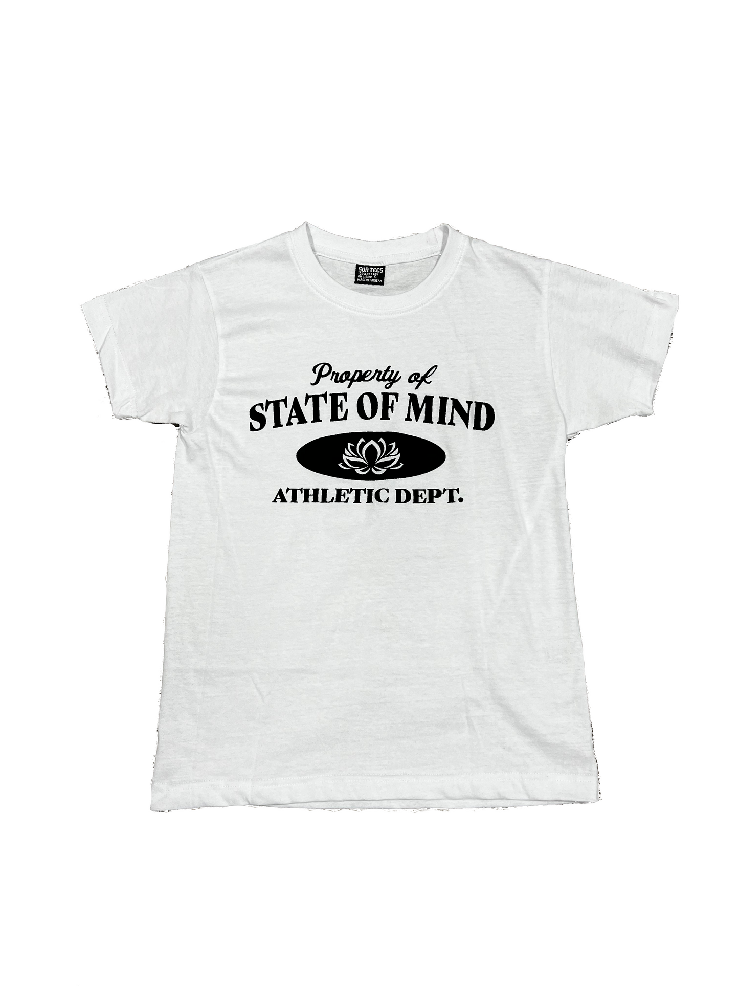 White Athletic T-Shirt